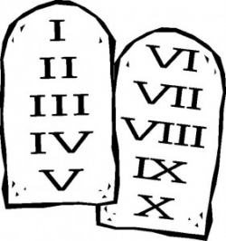 Ten Commandments Drawing at GetDrawings.com | Free for ...