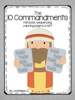 The 10 Commandments by Kathleen G's Kindergarten | TpT