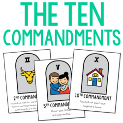 10 Commandments Clip Art & Worksheets | Teachers Pay Teachers