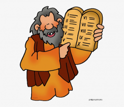 Moses Ten Commandments Clipart - Free Transparent PNG ...