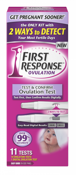 Test & Confirm Ovulation Test Kit | First Response | FIRST RESPONSE