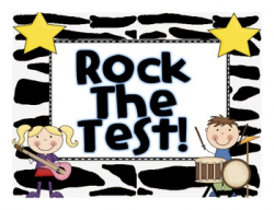 Rock The Test Posters & Worksheets | Teachers Pay Teachers