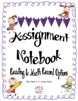 Assignment Notebook & Worksheets | Teachers Pay Teachers
