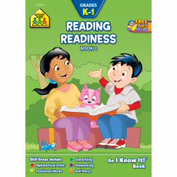 Reading Readiness K-1 Book 1 Workbook | School Zone