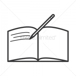 Book And Pen Clipart | Free download best Book And Pen ...