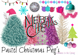 Pastel Christmas Png's by Summer-to-the-spring on DeviantArt
