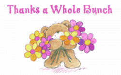 Photos: Thanks Bunches Clip Art, - DRAWING ART GALLERY