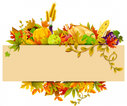 Thanksgiving Decor PNG Clipart | Gallery Yopriceville - High ...