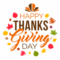 Happy thanksgiving day logo - Transparent PNG & SVG vector