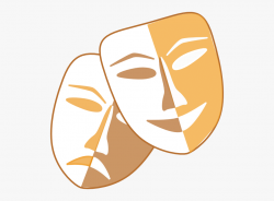 Theatre Masks Clipart - Theatre Masks Hi Png #2422827 - Free ...