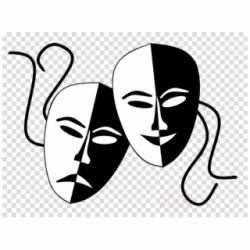 Theatre Mask Drama Transparent Png Image Clipart Free ...