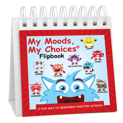My Moods, My Choices Flipbook for Kids; 20 Different Moods/Emotions;  Autism; ADHD; Help Kids Identify Feelings and Make Positive Choices;  Laminated ...