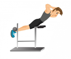 Exercise Bench Clipart Physical Therapy Equipment - Hurdling ...