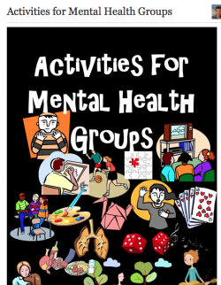 Activities for Mental Health Groups | Therapy Tools | Mental ...