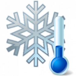 Thermometer Snowflake Icon | Weather Iconset | Icons-Land