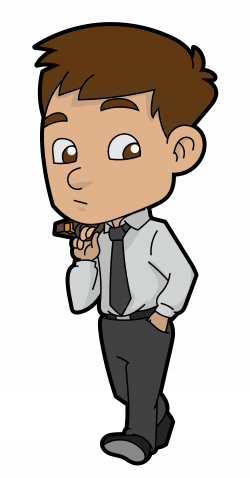 File:Curious While Walking Cartoon Businessman.svg - Wikimedia Commons