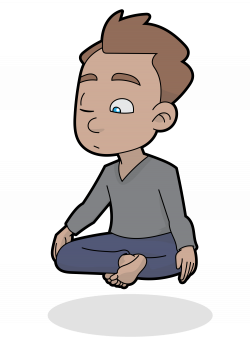 File:Curious Meditating Cartoon Man.svg - Wikimedia Commons