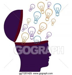 Stock Illustration - Think idea indicates thoughts consider ...