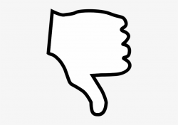 Download Thumbs Down Outline Clipart Thumb Signal Clip ...