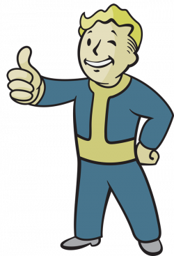 Vault Boy and his thumbs up. | NeoGAF