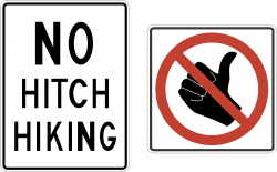 File:US no hitchhiking signs.svg - Wikimedia Commons