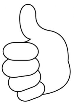 Thumbs Up, Thumbs Down - FREE Clip Art