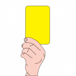 File:Referee-with-yellow-card.svg - Wikimedia Commons