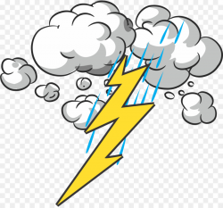 Rain Cloud Clipart clipart - Thunderstorm, Lightning, Cloud ...