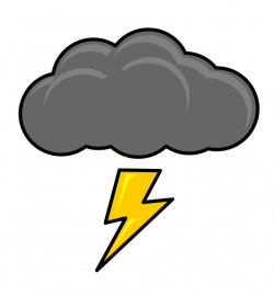 Thunderstorm Storm Clouds Clipart Thunder Clip Art Png - AZPng