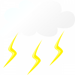 Thunder Cloud Clip Art at Clker.com - vector clip art online ...