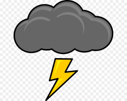 Thunderstorm Clipart thunder lightning 6 - 900 X 720 Free ...