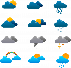 Weather forecasting Icon - Weather forecast icon 2244*2170 ...