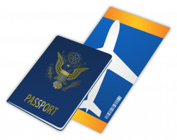 File:Passport and airline ticket.svg - Wikimedia Commons