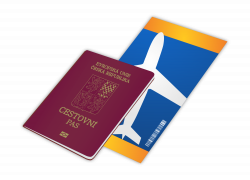 File:Czech Republic Passport and an airline ticket.svg - Wikimedia ...