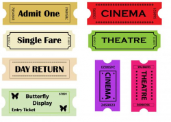 Entry Tickets Clip-art Free Stock Photo - Public Domain Pictures