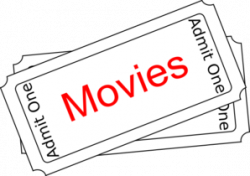Movies Ticket Button Clip Art at Clker.com - vector clip art ...