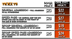 Tickets To Our Haunted Attractions | Cleveland, OH | Carnival Of Horrors