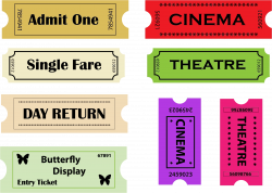Clipart - Theater Tickets