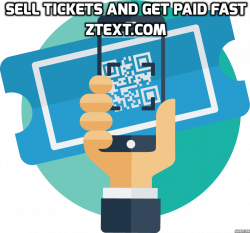 Register with zText and Start Selling Tickets Today