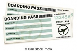 Boarding pass tickets | Clipart Panda - Free Clipart Images