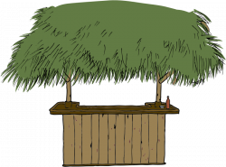 Clipart - Tiki Bar