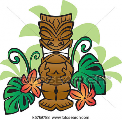 Warrior Clipart tiki 5 - 450 X 444 Free Clip Art stock ...