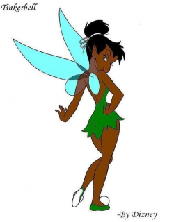 Black Tinkerbell... too cute! | All Things TinkerBell in ...