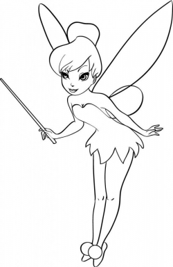 Free Printable Tinkerbell Coloring Pages For Kids | Fairies ...