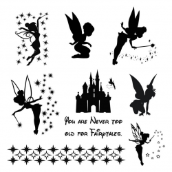 Tinkerbell svg Tinkerbell clipart Tinker Bell svg Disney files silhouette  digital svg eps png dxf