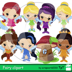 Fairy Digital Clipart Tinkerbell Clipart