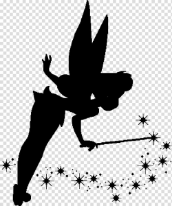 Tinker Bell Ariel Peeter Paan Peter Pan Silhouette ...