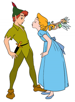 Peter Pan and Wendy Clip Art | Disney Clip Art Galore