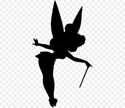 Free Peter Pan And Tinkerbell Silhouette, Download Free Clip ...