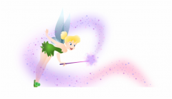 Tinkerbell Pixie Dust Png - Tinker Bell With Fairy Dust ...